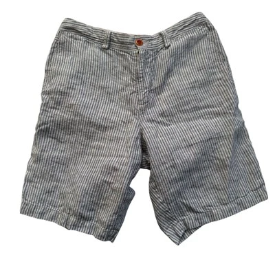 Pantalones Cortos Tommy Bahama Para Hombre 32 100% Lino Rayas Verticales 	 Foto 1 de 4