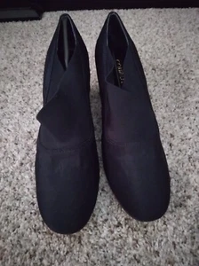 Womens COUP D'ETAT LTD (Navy Blue) Chunky Heel Dress Shoe SZ. 7.5 - Picture 1 of 6