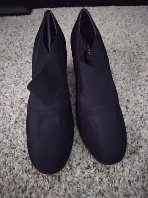 Womens COUP D'ETAT LTD (Navy Blue) Chunky Heel Dress Shoe SZ. 7.5 - Image 1 of 4