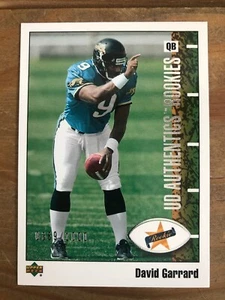 David Garrard #117 ROOKIE 749/1000 - 02 UD Authentics  - Picture 1 of 1