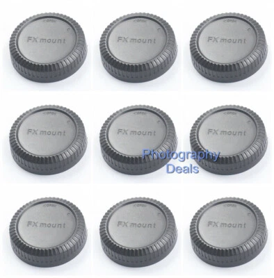 10 x FX XF Mount Rear Lens Cap Back Cover for Fuji X Fujifilm X FX Mount Lens