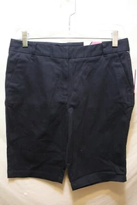 NWT IZOD Girls School Uniform Shorts Blue elastic waist - Size 12.5 PLUS - Picture 1 of 4