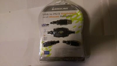 IO GEAR USB to PS/2 Adapter - Type A Male USB, Female - 16.5" - Image 1 of 2