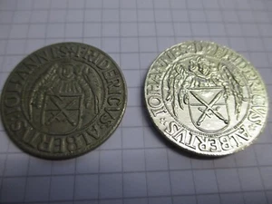 Lot über 11 Stück Werbemarken -Deutschland- verschiedene Jahre - Alu/CuNi/Ms - Bild 1 von 8