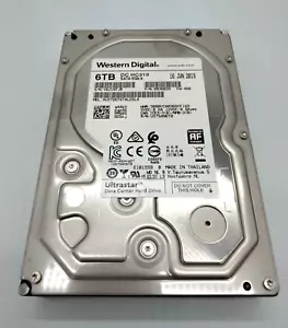 Western Digital DC HC310 6TB Hard Drive HUS726T6TALE6L4 7200RPM SATA hdd - Picture 1 of 3