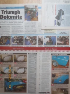 Triumph TR8 , TR7 & TR7 V8, Triumph TR6 TR4 Reports/ Adverts & Dolomite Sprint - Picture 1 of 4