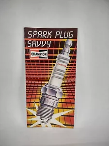Vintage 1983 Champion Spark Plug Savvy Q&A Pamphlet Automobile Memorabilia - Picture 1 of 9