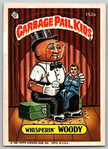 Garbage Pail Kids Whispering Woody 1986 serie 4 - Imagen 1 de 2