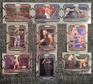 2023 PRIZM WWE Wrestling BASE + Rookies Complete Your Set You Pick Card #1-200 - Picture 1 of 197