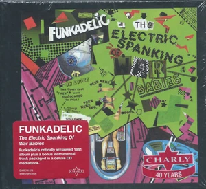 FUNKADELIC The Electric Spanking Of War Babies CD FUNK SOUL - Media Book edition - Foto 1 di 2