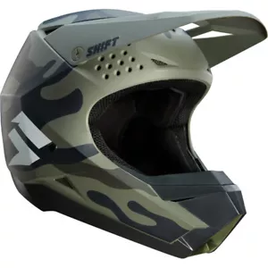 SHIFT WHITE Label Adult Helmet Matte Camo Off-Road/MX/Motocross WHIT3 19335-027 - Foto 1 di 5