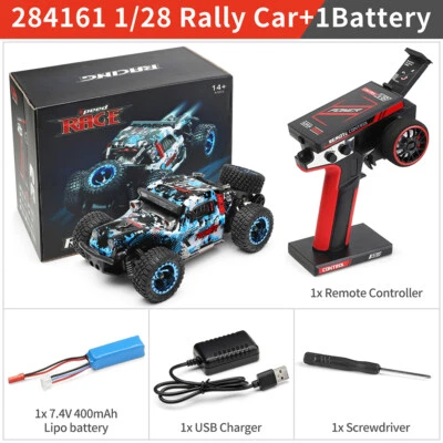 Wltoys 284161 Off Road Mini 1/28 RC Racing Car 30km/h 2.4GHz 4WD Brushed Motor - Bild 1 von 4