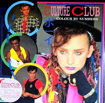 CULTURE CLUB COLOUR BY NUMBERS - LIGHT BLUE VINYL LP " NEW, SEALED " - Image 1 of 2