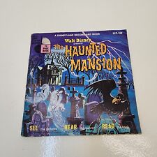Disney The Haunted Mansion Read Along Book and Record LLP 339 1970 See Hear Read