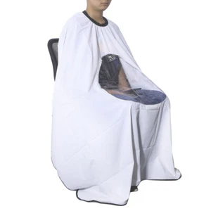 Transparent Barber Cloth Hair Dye Cape Apron for Hairstylist Child - Picture 1 of 6