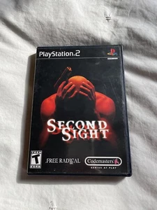 Second Sight PS2 Sony PlayStation 2  (Manual Included) Great Condition! - Picture 1 of 5