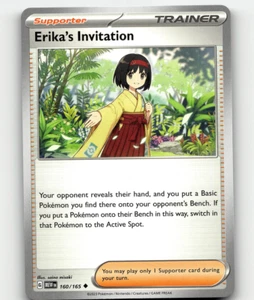 Pokemon Erika's Invitation - 160/165 Escarlata y Violeta - 151 - Imagen 1 de 1