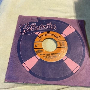 CHI-LITES * 45 * Oh Girl * 1972 #27 * * USA BRUNSWICK * RI - Picture 1 of 3
