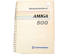 Commodore AMIGA 500 Benutzerhandbuch in Deutsch, Ringbindung - Bild 1 von 2