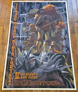 Rich Kelly Teenage Mutant Ninja Turtles TMNT Ooze 2436 Screen Print Poster Mondo - Picture 1 of 5