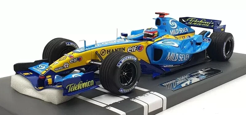 MINICHAMPS Renault R25 #5 F.Alonso World Champion 2005 British 1/18 117051105