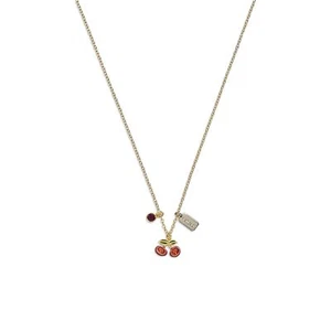 Coach Cherry Short Pendant Necklace Multi One Size - Picture 1 of 1