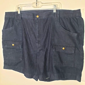 Pantalones cortos de mezclilla Roundtree Yorke talla 50 Jones azul nuevos con etiquetas - Imagen 1 de 7