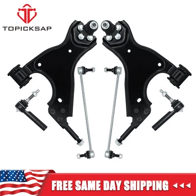 Kit de brazo de control inferior delantero de 6 piezas para GMC Acadia Chevy Buick Enclave 2007-2012 Foto 1 de 4