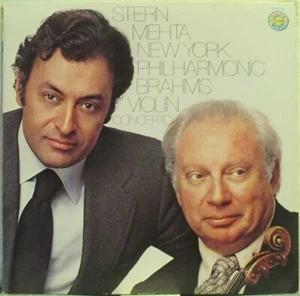 BRAHMS Violin Concerto LP Isaac Stern; New York Philharmonic, Zubin Mehta - Picture 1 of 1