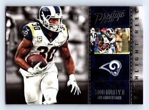 Todd Gurley Los Angeles Rams 2018 Prestige Highlight Rolle Fußballkarte HR-TG - Bild 1 von 2