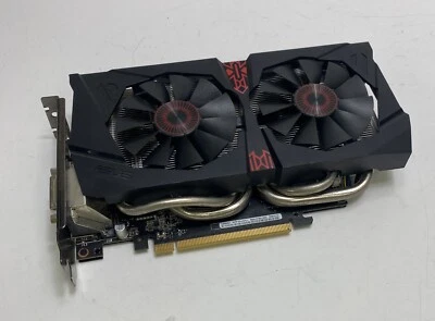 2GB Asus Strix GeForce GTX960 GDDR5 DVI / HDMI / 3x DP PCI-e Graphics Video Card - Image 1 of 4