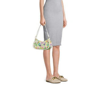 Bonita cartera estilo bolso parachoques contemporáneo floral - ¡NUEVA CON ETIQUETAS! - Imagen 1 de 4
