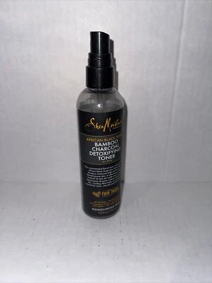 SheaMoisture BAMBOO CHARCOAL DETOXIFYING TONER 4.5oz African Black Soap - Image 1 of 2