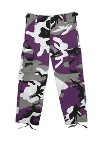 Pantalones BDU para niños Rothco 66107 - camuflaje ultravioleta - Imagen 1 de 7