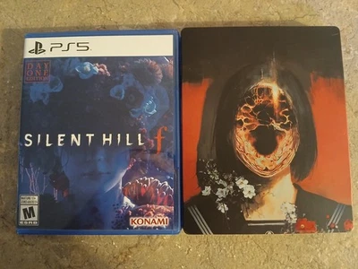 Silent Hill f game with case + Exclusive Limited SteelBook PS5 - Image 1 of 4