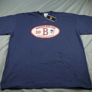 Camiseta de los Medias Rojas de Boston para Hombres 2XL Azul MLB Béisbol Johnny Damon Nike 2005 Camiseta - Imagen 1 de 13