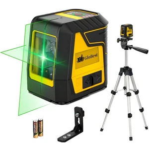 Laser Level with Tripod, Green Cross Line Laser Lever with Tripod, Self-level... - Picture 1 of 8