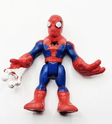 Figura de acción Imaginext Playskool Heroes 2011 2,5" Spiderman Web Marvel  Foto 1 de 4