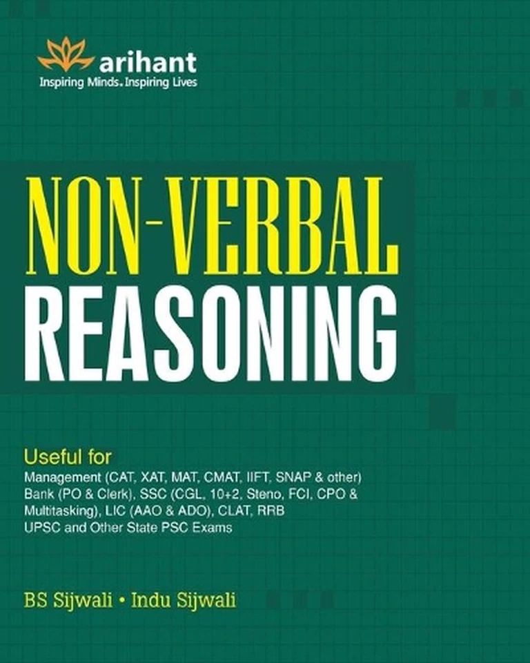 Non-Verbal Reasoning by Indu Sijwali (English) Paperback Book - Image 1 of 1