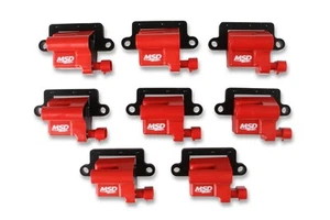 Bobina de encendido 82648 MSD - Serie GM LS Blaster - Motor de camión serie L - Rojo - - Imagen 1 de 6