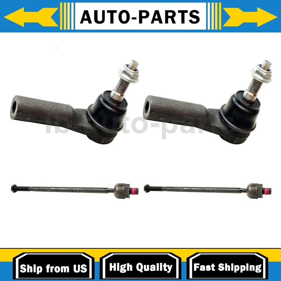 Extremo de barra de amarre de dirección exterior interior delantera para Ford Mustang 5,4 L 2007-2010 4x se adapta Foto 1 de 4