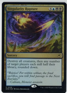 Singularity Rupture Foil Edge of Eternities MTG 228 EOE - Picture 1 of 2