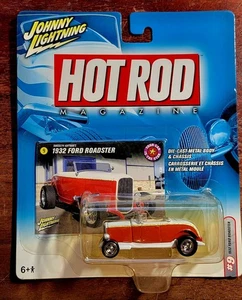 Johnny Lightning Hot Rod Magazine 1932 Ford Roadster Diecast WHITE LIGHTNING 🔥 - Picture 1 of 3