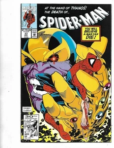 Spider-Man #17, 1991, 9.4, NEAR MINT, vs Thanos, Stan Lee era, 6th copy - Picture 1 of 8