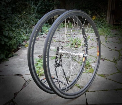 VGC Campagnolo Record OS / 9 10 Sp / Mavic Open Pro Ceramic / 36 H / #VELOWIZARD - Bild 1 von 4