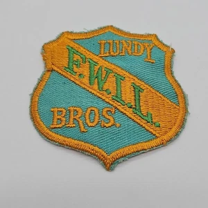 Vintage F.W.I.L. Lundy Brothers Restaurant Patch Brooklyn NYC RARE Original VTG - Picture 1 of 4