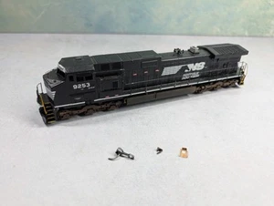 HO D9-40CW Diesel Locomotive Norfolk Southern #9253 Weathered w/ Decal DC READ - Picture 1 of 12