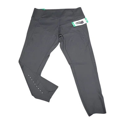 Danskin Womens Pull On Brushed Leggings X-Large Size Black Active Yoga Pants - Image 1 of 4