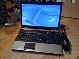 SERIOUSLY FAST Quad Core HP Windows XP Laptop-RS232 Port +320GB HD +4GB RAM (H1) - Picture 1 of 7