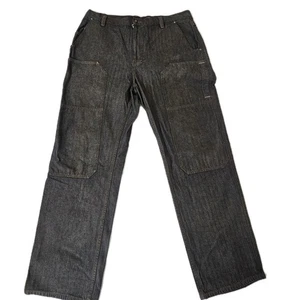 Vintage Y2k Alphanumeric A# Skate Performance Denim Jeans 90’s Mens Sz 40 X 33 - Picture 1 of 17